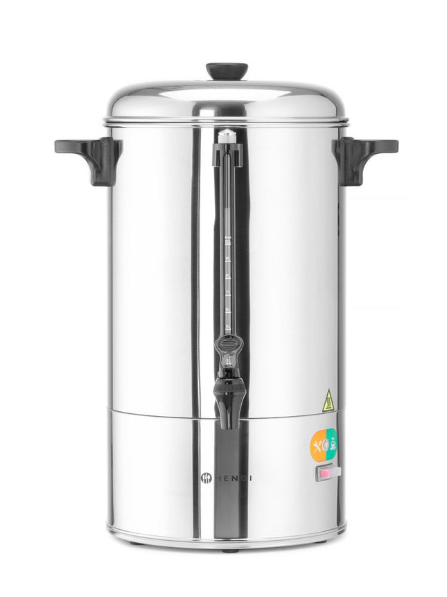 HENDI Perkolatoren einwandig – 10 l – 230 V / 1500 W – 406 × 390 × 522 mm – Produktansicht