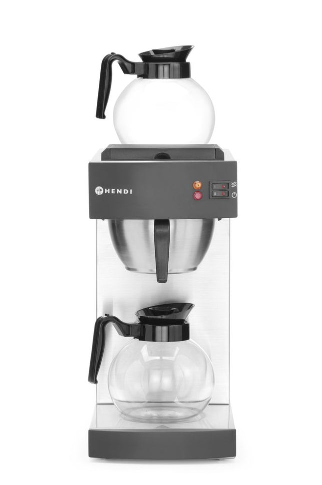 HENDI Filterkaffeemaschine – Kitchen Line – 1.8 l – 230 V / 1480 W – 220 × 383 × 465 mm – Produktansicht