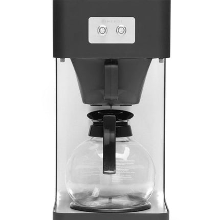 HENDI Filterkaffeemaschine – Profi Line – Schwarz – 230 V / 1480 W – 421 × 213 × 423 mm – Produktansicht