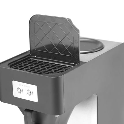 HENDI Filterkaffeemaschine – Profi Line – Schwarz – 230 V / 1480 W – 421 × 213 × 423 mm – weitere Produktansicht