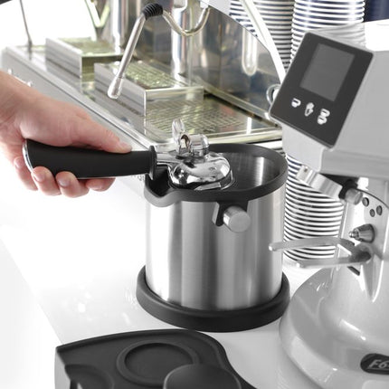 HENDI Kaffeesatz-Abklopfbehälter – 153 × 185 × 165 mm – weitere Produktansicht