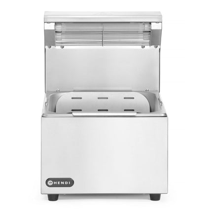 HENDI Pommeswärmer – GN 1 / 2 – 220-240 V / 400 W – 357 × 267 × H 376 mm – Produktansicht