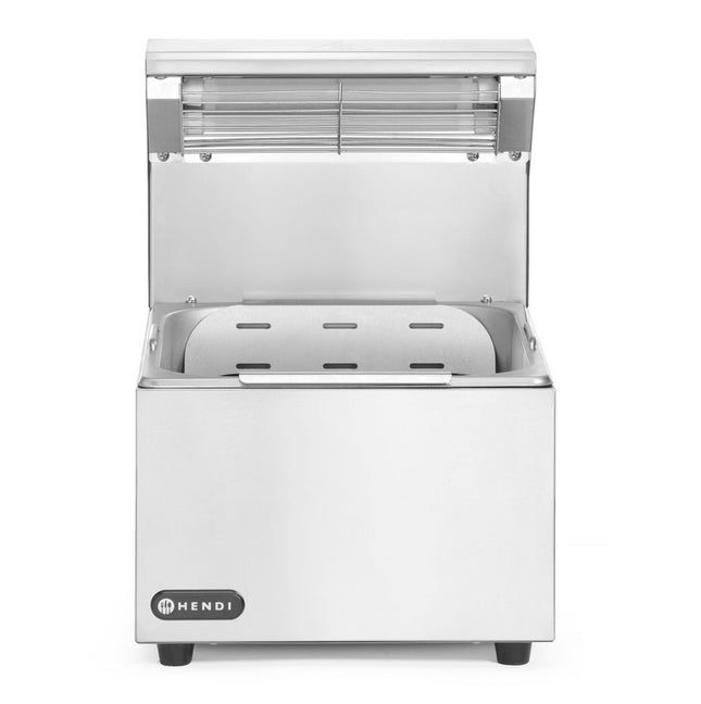 HENDI Pommeswärmer – GN 1 / 2 – 220-240 V / 400 W – 357 × 267 × H 376 mm – Produktansicht