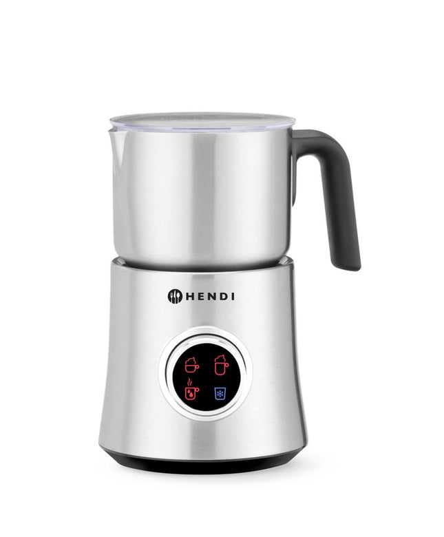 HENDI Milchaufschäumer – 0 – 3 l – 230 V / 500 W – Silber – 178 × 143 × H 220 mm – Produktansicht