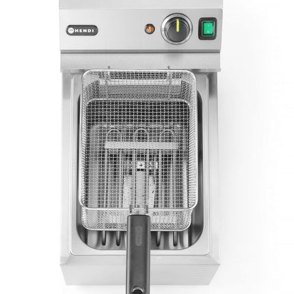 HENDI Fritteuse XL mit Ablasshahn GOLIATH – 10 l – 400 V / 10200 W – 300 × 585 × H 392 mm – Detailansicht 3