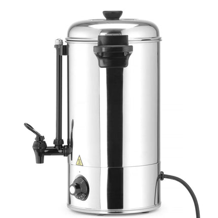 HENDI Heißgetränkespender – 9 l – Silber – 230 V / 2200 W – 340 × 227 × 468 mm – weitere Produktansicht