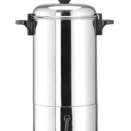 HENDI Heißgetränkespender – 9 l – Silber – 230 V / 2200 W – 340 × 227 × 468 mm – weitere Produktansicht