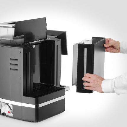 HENDI Kaffeevollautomat – 230 V / 3000 W – 390 × 544 × H 578 mm – Detailansicht