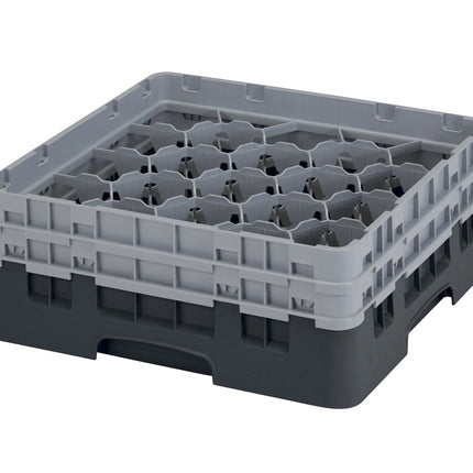 Cambro Camrack® 20-Fächer - Spülkorb mit 2 Extender 500 x 500 x 184 mm - 20S434110