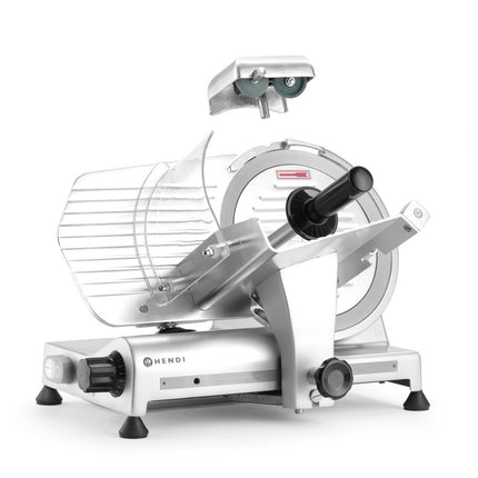 HENDI Aufschnittmaschine Profi Line 250 – Profi Line – 230 V / 320 W – 514 × 484 × 373 mm – weitere Produktansicht