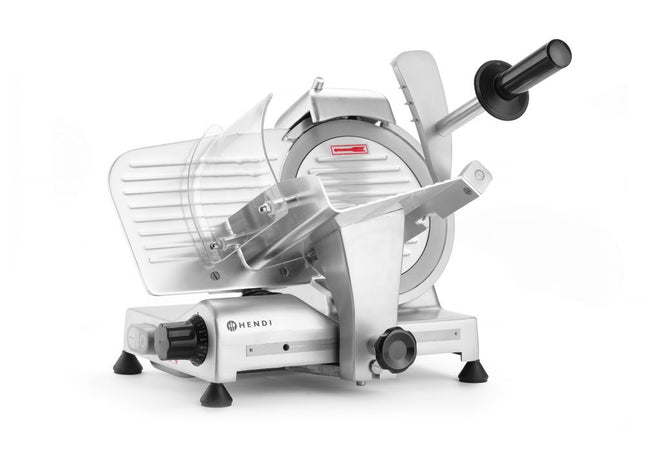 HENDI Aufschnittmaschine 195 Profi Line – Profi Line – 230 V / 200 W – 416 × 400 × 335 mm – Produktansicht