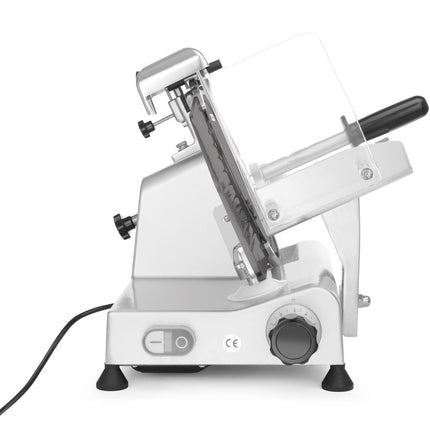 HENDI Aufschnittmaschine 250 – Kitchen Line – 230 V / 150 W – 494 × 402 × H 398 mm – Detailansicht 3