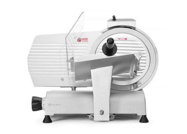 HENDI Schneidemaschine 300 – Kitchen Line – 230 V / 250 W – 615 × 494 × H 477 mm – Produktansicht