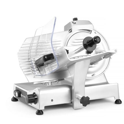 HENDI Slicer 250 – 230 V / 220 W – 620 × 425 × H 370 mm – Detailansicht