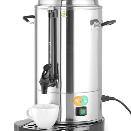 HENDI Kaffee-Perkolatoren – doppelwandig – 6 l – 230 V / 1500 W – 316 × 350 × 480 mm – weitere Produktansicht