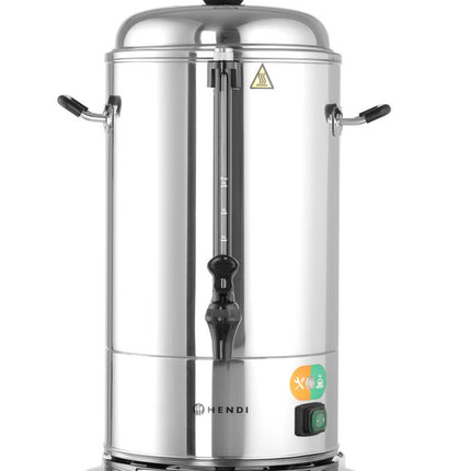 HENDI Kaffee-Perkolatoren – doppelwandig – 6 l – 230 V / 1500 W – 316 × 350 × 480 mm – Produktansicht