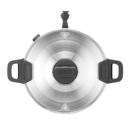 HENDI Heißgetränkespender einwandig – 30 l – 230 V / 2500 W – ≈ 200 Tassen in 65 Min – 415 × 382 × H 620 mm – Detailansicht