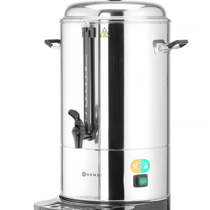 HENDI Kaffee-Perkolatoren – doppelwandig – 10 l – 230 V / 1500 W – 370 × 390 × 525 mm – weitere Produktansicht