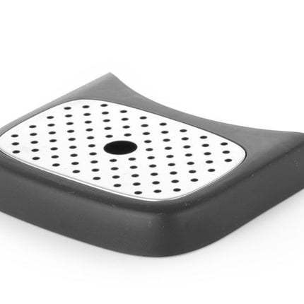 HENDI Heißgetränkespender UNIQ – designed by Robert Bronwasser – 9 l – Silber – 230 V / 950 W – 307 × 330 × 450 mm – weitere Produktansicht