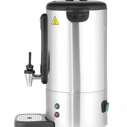 HENDI Perkolator UNIQ – designed by Robert Bronwasser – 7 l – Silber – 230 V / 1050 W – 307 × 330 × 450 mm – weitere Produktansicht