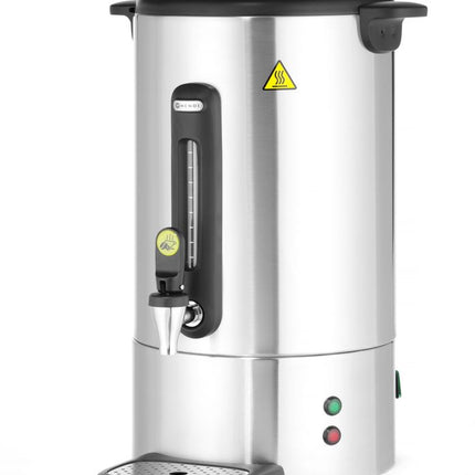 HENDI Perkolator UNIQ – designed by Robert Bronwasser – 14 l – Silber – 230 V / 1750 W – 357 × 380 × 502 mm – weitere Produktansicht