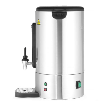 HENDI Perkolator UNIQ – designed by Robert Bronwasser – 14 l – Silber – 230 V / 1750 W – 357 × 380 × 502 mm – weitere Produktansicht