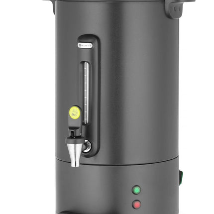 HENDI Perkolator UNIQ – designed by Robert Bronwasser – 14 l – Schwarz – 230 V / 1750 W – 357 × 380 × 502 mm – weitere Produktansicht