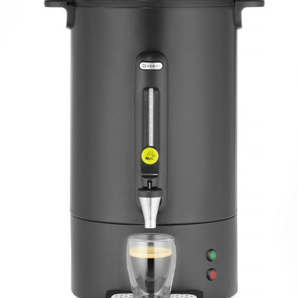 HENDI Perkolator UNIQ – designed by Robert Bronwasser – 14 l – Schwarz – 230 V / 1750 W – 357 × 380 × 502 mm – weitere Produktansicht