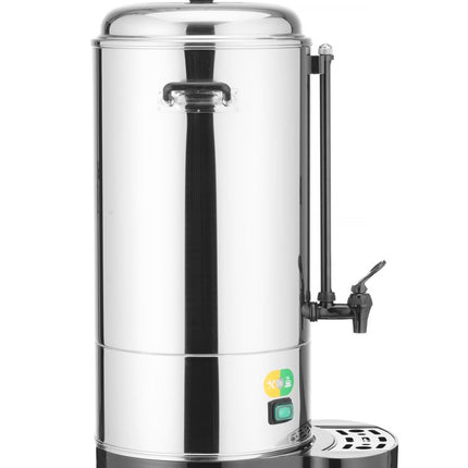 HENDI Heißgetränkespender – doppelwandig – 18 l – 230 V / 2200 W – 386 × 393 × 641 mm – Produktansicht
