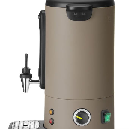 HENDI Heißgetränkespender UNIQ – designed by Robert Bronwasser – 9 l – Taupe – 230 V / 950 W – 307 × 330 × 450 mm – weitere Produktansicht