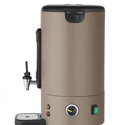 HENDI Heißgetränkespender UNIQ – designed by Robert Bronwasser – 16 l – Taupe – 230 V / 1650 W – 357 × 380 × 502 mm – weitere Produktansicht