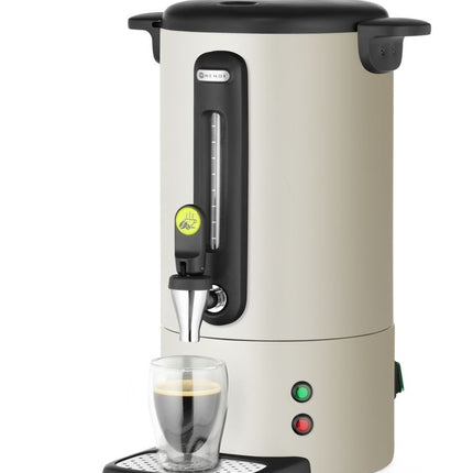 HENDI Perkolator UNIQ – designed by Robert Bronwasser – 7 l – Creme – 230 V / 1050 W – 307 × 330 × 450 mm – weitere Produktansicht