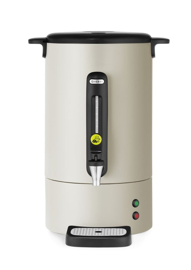HENDI Perkolator UNIQ – designed by Robert Bronwasser – 14 l – Creme – 230 V / 1750 W – 357 × 380 × 502 mm – Produktansicht