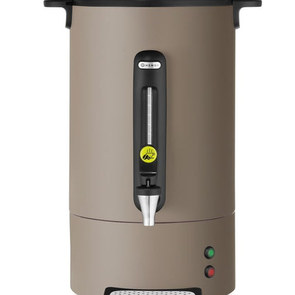HENDI Perkolator UNIQ – designed by Robert Bronwasser – 14 l – Taupe – 230 V / 1750 W – 357 × 380 × 502 mm – Produktansicht