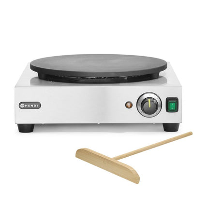 HENDI Crêpe-Platte – 230 V / 3000 W – 458 × 520 × 165 mm – weitere Produktansicht