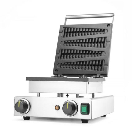 HENDI Waffeleisen ‚Lollipop’ – 230 V / 1750 W – 314 × 417 × 229 mm – weitere Produktansicht
