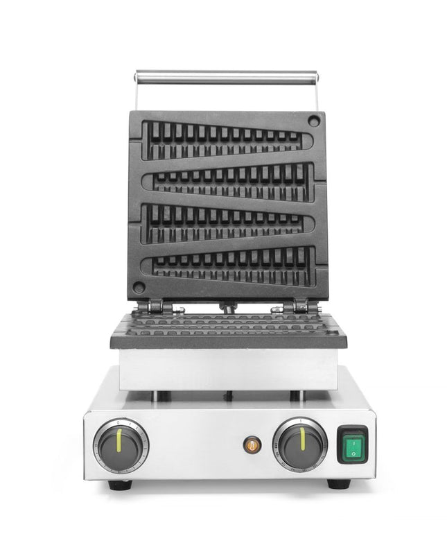 HENDI Waffeleisen ‚Lollipop’ – 230 V / 1750 W – 314 × 417 × 229 mm – Produktansicht