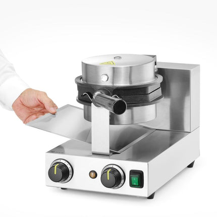HENDI Bubble Waffle Rotationswaffeleisen – 230 V / 1500 W – 255 × 560 × H 318 mm – Detailansicht 2