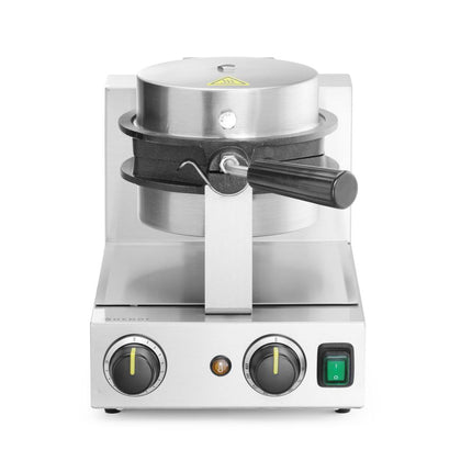 HENDI Bubble Waffle Rotationswaffeleisen – 230 V / 1500 W – 255 × 560 × H 318 mm – Produktansicht