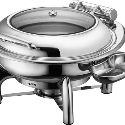 Saro Chafing Dish rund Behälter induktionsgeeignet Modell JESSIE 6 L