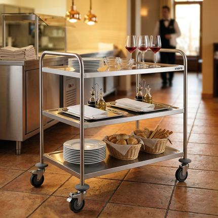 Saro Transportwagen / Servierwagen Modell BASTIAN - Produktinformationen und Vorteile 1