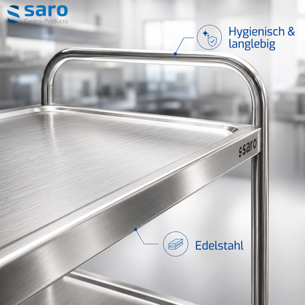 Saro Transportwagen / Servierwagen Modell BASTIAN - Produktinformationen und Vorteile 2