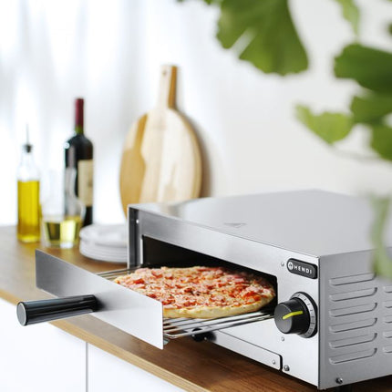 HENDI Pizzaofen – 230 V / 1450 W – 484 × 590 × 190 mm – weitere Produktansicht