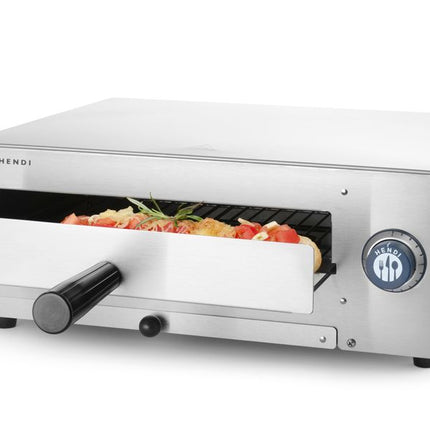 HENDI Pizzaofen – 230 V / 1450 W – 484 × 590 × 190 mm – weitere Produktansicht