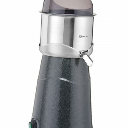 HENDI Zitruspresse elektrisch – 230 V / 180 W – 213 × 207 × H 417 mm – Weitere Produktansicht