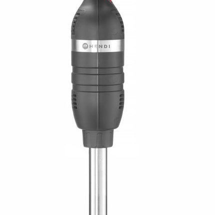 HENDI Stabmixer 500 mit variabler Geschwindigkeit und 400 mm langem Stab – Kitchen Line – 230 V / 500 W – Schwarz – 100 × 816 mm – Produktansicht