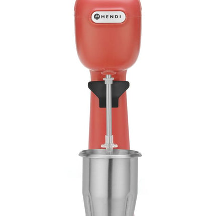 HENDI Milchshake-Mixer – designed by Robert Bronwasser – Rot – 230 V / 400 W – 170 × 196 × 490 mm – Produktansicht
