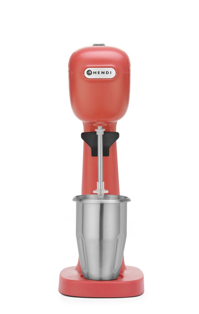 HENDI Milchshake-Mixer – designed by Robert Bronwasser – Rot – 230 V / 400 W – 170 × 196 × 490 mm – Produktansicht