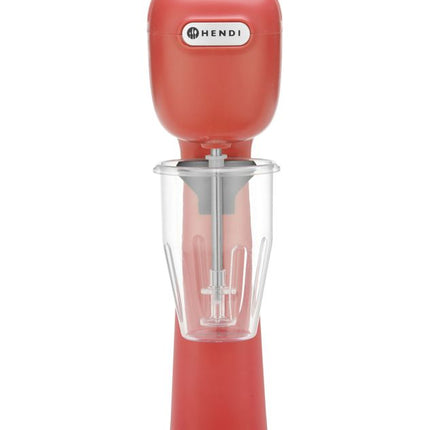 HENDI Milchshake-Mixer – designed by Robert Bronwasser – Rot – 230 V / 400 W – 170 × 196 × 490 mm – weitere Produktansicht
