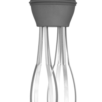 HENDI Set: Stabmixer 350 mit variabler Geschwindigkeit + Schneebesen + Halterung zur Wandmontage – Kitchen Line – Schwarz – 230 V / 350 W – 110 × 324 × 816 mm – weitere Produktansi